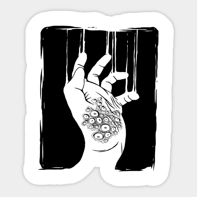 Trypophobia Sticker by drixalvarez